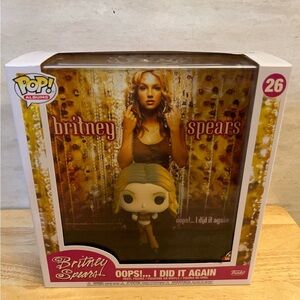 NIB- Funko Pop Albums Britney Spears…Oops I Did It Again